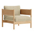 Arbour Club Armchair Oak Base