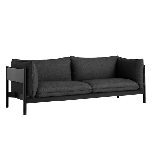 Arbour Eco Sofa 3 Seater Black Base