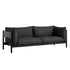 Arbour Eco Sofa 3 Seater Black Base