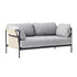 Can 2.0 2-Seater Sofa Frame Steel Black