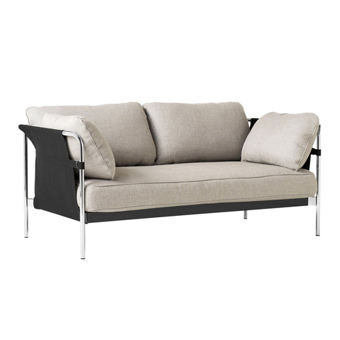 Can 2.0 2-Seater Sofa Frame Steel Chromed