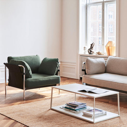 Can 2.0 Armchair Frame Steel Chromed