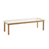 Kofi Coffee Table Oak Base / 140x50cm