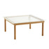 Kofi Coffee Table Oak Base / 80x80cm