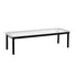 Kofi Coffee Table Black / Oak / 140x50cm