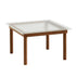 Kofi Coffee Table Walnut Base 60x60cm