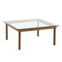 Kofi Coffee Table Walnut Base 80x80cm