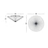 Matin Flush Mount 380 Wall / Ceiling Lamp