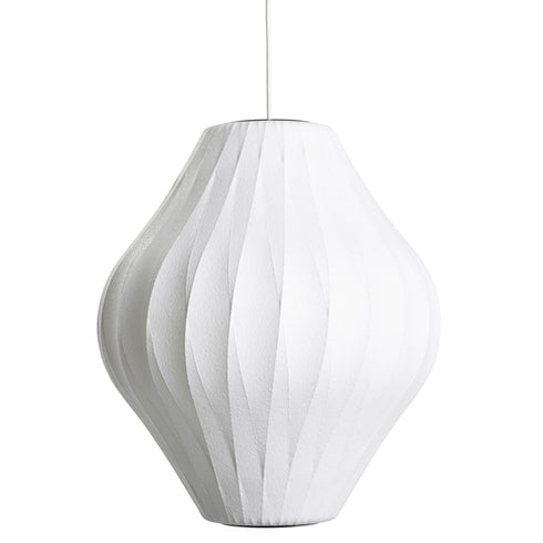 Nelson Pear Crisscross Bubble Suspension Lamp