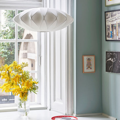 Nelson Saucer Crisscross Bubble Suspension Lamp