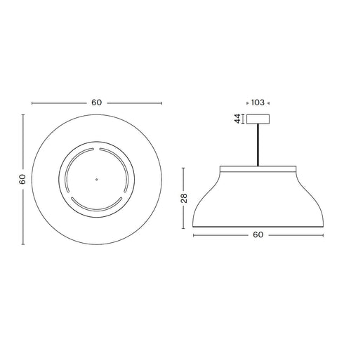 PC Suspension Lamp L