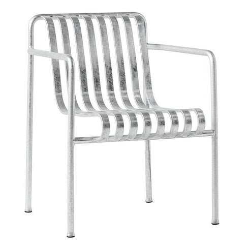 Palissade Dining Garden Armchair Hot Galvanised