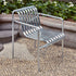 Palissade Dining Garden Armchair Hot Galvanised