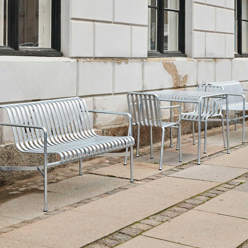 Palissade Garden Armchair Hot Galvanised