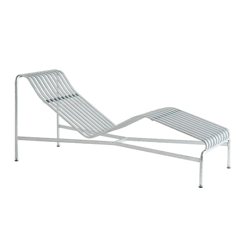 Palissade Garden Lounger Hot Galvanised