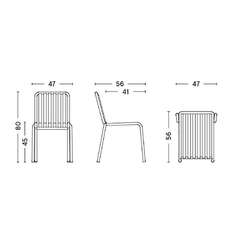 Palissade Garden Chair Hot Galvanised