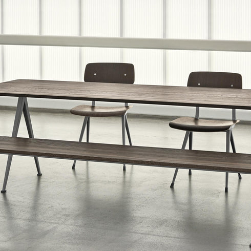 Pyramid 12 Bench Beige Base 190x40cm