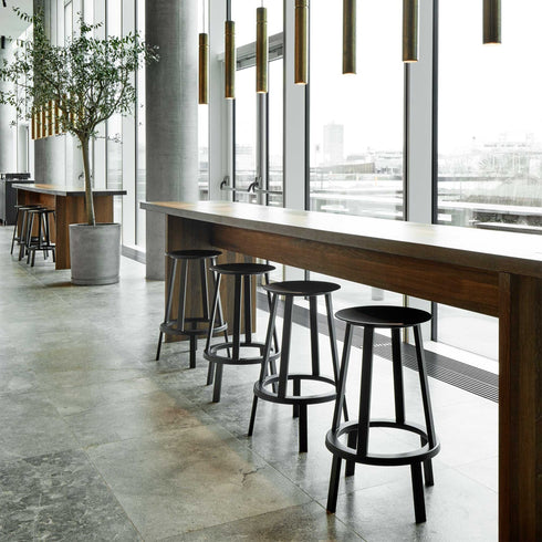 Revolver Bar Stool Low