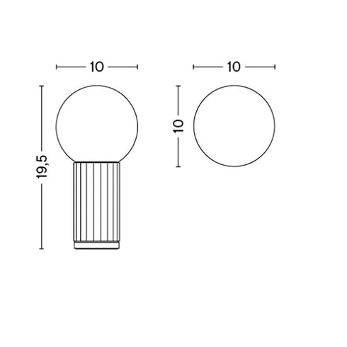 Turn On LED Table Lamp