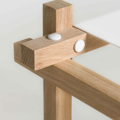 Woody Column Low Shelf