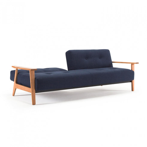 Ample Frej Sofa Bed with Armrests / Oak 232x99cm