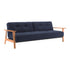Ample Frej Sofa Bed with Armrests / Oak 232x99cm