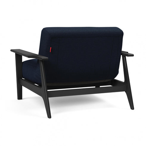 Ample Frej Easy Chair with Armrests / Black Oak