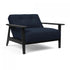 Ample Frej Easy Chair with Armrests / Black Oak