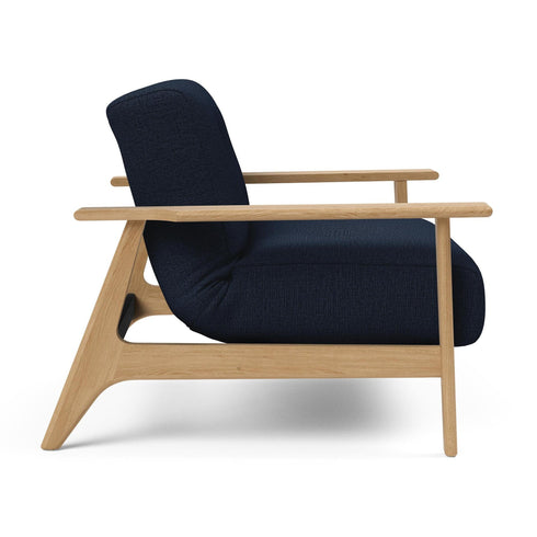 Ample Frej Easy Chair with Armrests / Oak