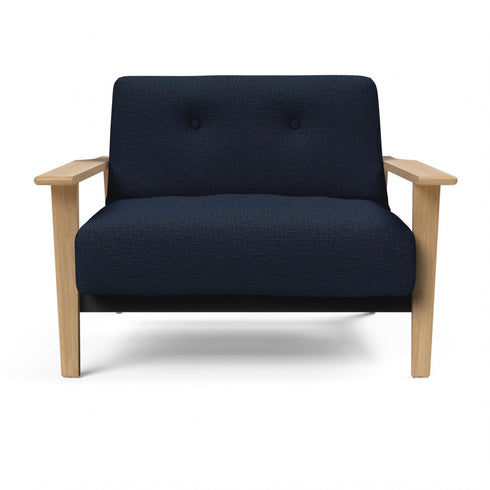 Ample Frej Easy Chair with Armrests / Oak