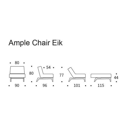 Ample Easy Chair / Oak