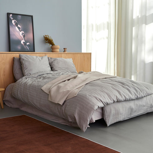 Cubed 02 Sofa Bed Oak / 148x98cm