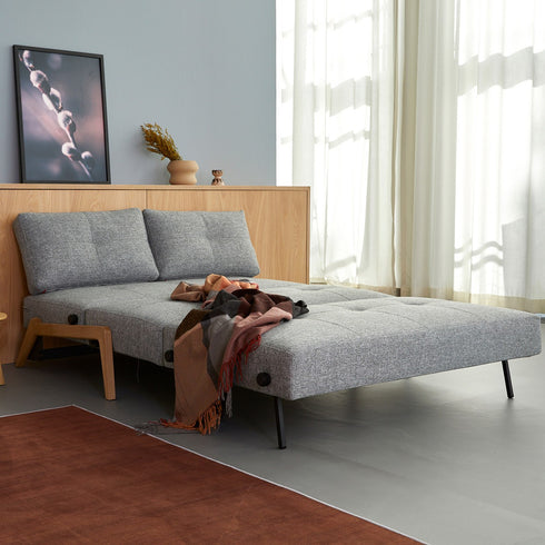 Cubed 02 Sofa Bed Oak / 148x98cm