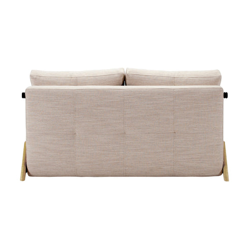 Cubed 02 Sofa Bed Oak / 148x98cm
