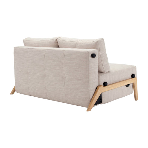 Cubed 02 Sofa Bed Oak / 148x98cm