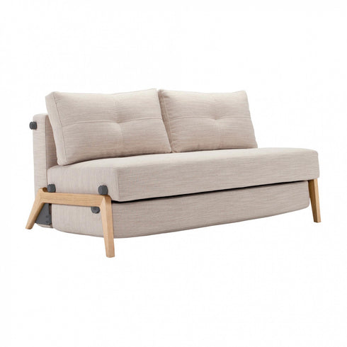 Cubed 02 Sofa Bed Oak / 148x98cm