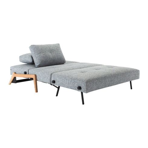 Cubed 02 Sofa Bed Oak / 148x98cm