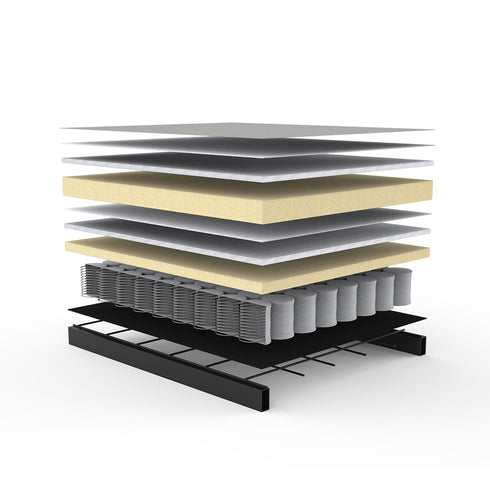 Dublexo Styletto Sofa Bed / Dark Wood 210x91cm