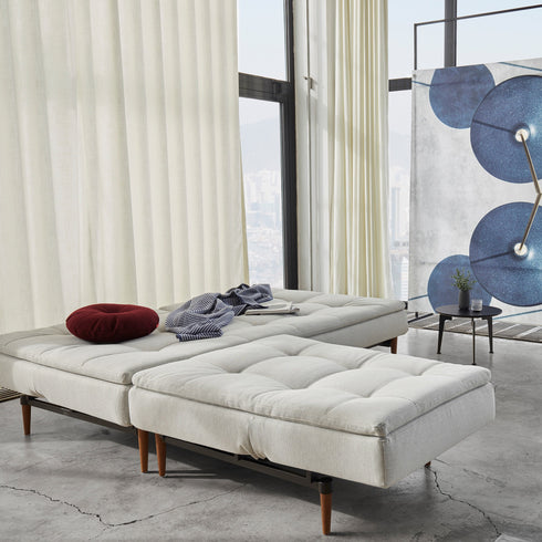 Dublexo Styletto Sofa Bed / Dark Wood 210x91cm