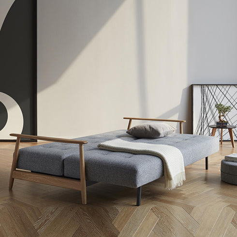 Eluma Deluxe Button Sofa Bed / 223x96cm