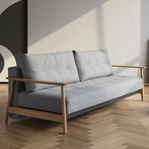 Eluma Deluxe Button Sofa Bed / 223x96cm