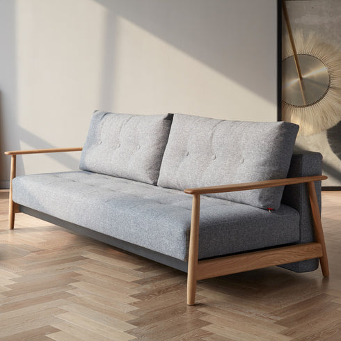 Eluma Deluxe Button Sofa Bed / 223x96cm