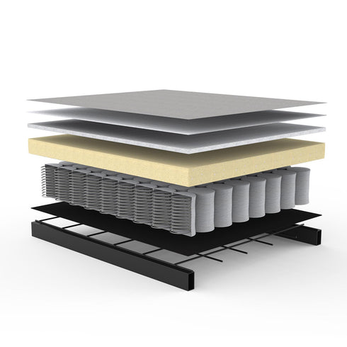 Ghia Sofa Bed Fabric Legs Chromed Steel / 210x93cm