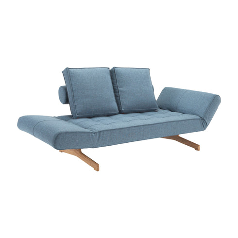 Ghia Wood Sofa Bed / 210x93cm