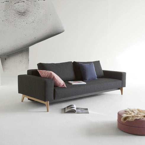 Idun Sofa Bed with Armrests / 242x100cm