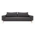 Idun Sofa Bed with Armrests / 242x100cm