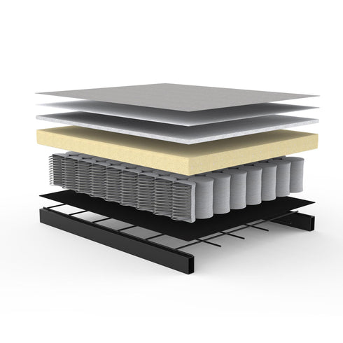 Idun Sofa Bed with Armrests / 242x100cm