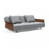 Long Horn Deluxe Excess Sofa Bed with Armrests / 245x114cm