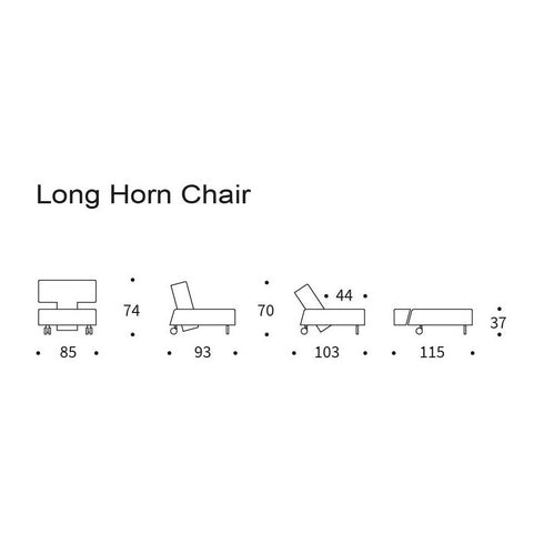 Long Horn Deluxe Excess Easy Chair