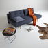 Recast Plus Sofa Bed / Legs Dark Wood 200x98cm